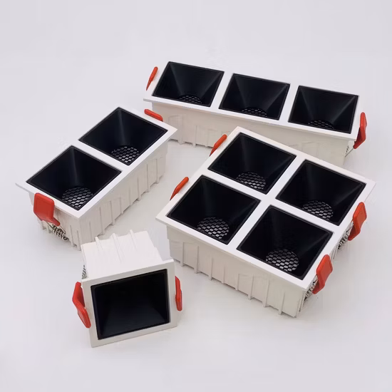 Allway Commercial Wall Washer Down Light Recessed LED Slim Square Downlight