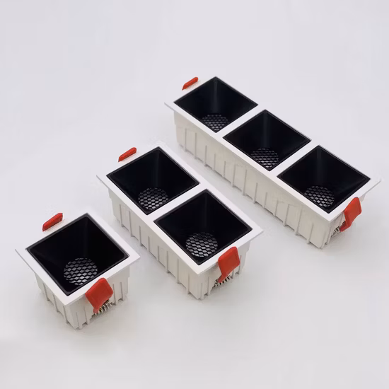 Allway Commercial Wall Washer Down Light Recessed LED Slim Square Downlight