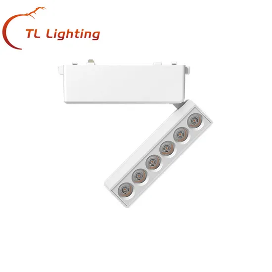 Aluminium Ultra Thin 6W Rotating Thins Magnetic Line Track Lights LED Lighting 