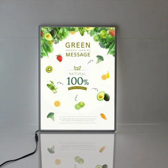 High Quality LED Magnetic Light Box A1 A2 A3 A4 Customize Advertising Ultra
