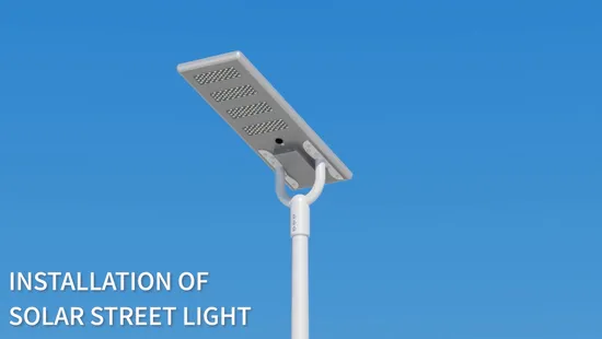 Aluminum Solar Lamp Sensor Remote Control Solar Outdoor Light Solar Street Lights 