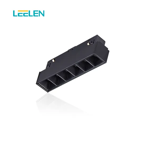 Leelen High Quality Indoor Remote Control Ultra Slim LED Magnetic Track Light System 