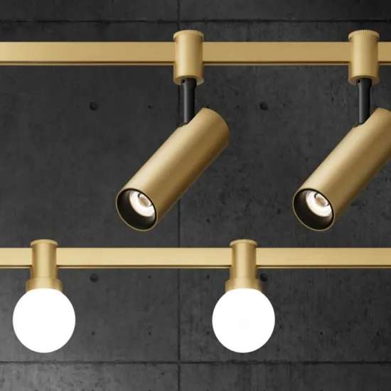 Zigbee LED Interior Lighting 48V Arc Round Circular Magnetic Track Rail Light System for Hotel Restaurant 