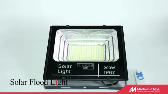 100W Solar LED Road Lamp Solar LED Road Flood Light 
