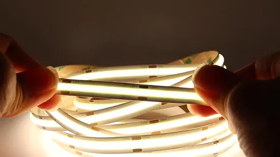 New Launch Dotless Cuttable DC12V 24V Warm Cold White Ribbon Light LED Linear Light Flexible COB LED Strip Lights 