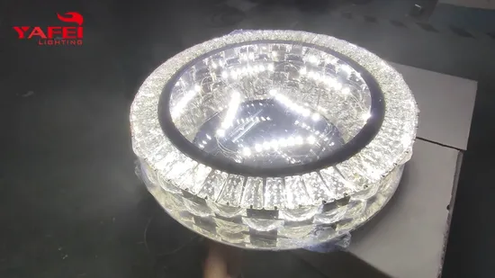 Modern Indoor Decorative Lighting Living Room Dining Room Crystal LED Ceiling Light 