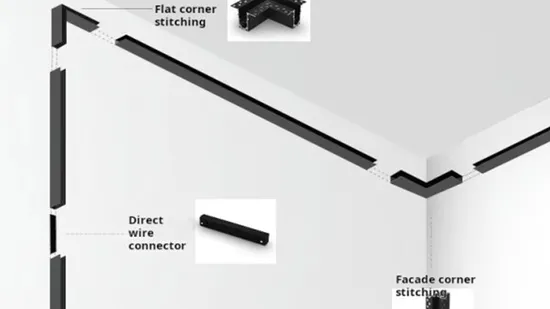 Commercial Magnetic Track System Track Light Ceiling Light 48V LED Magnetic Track System 